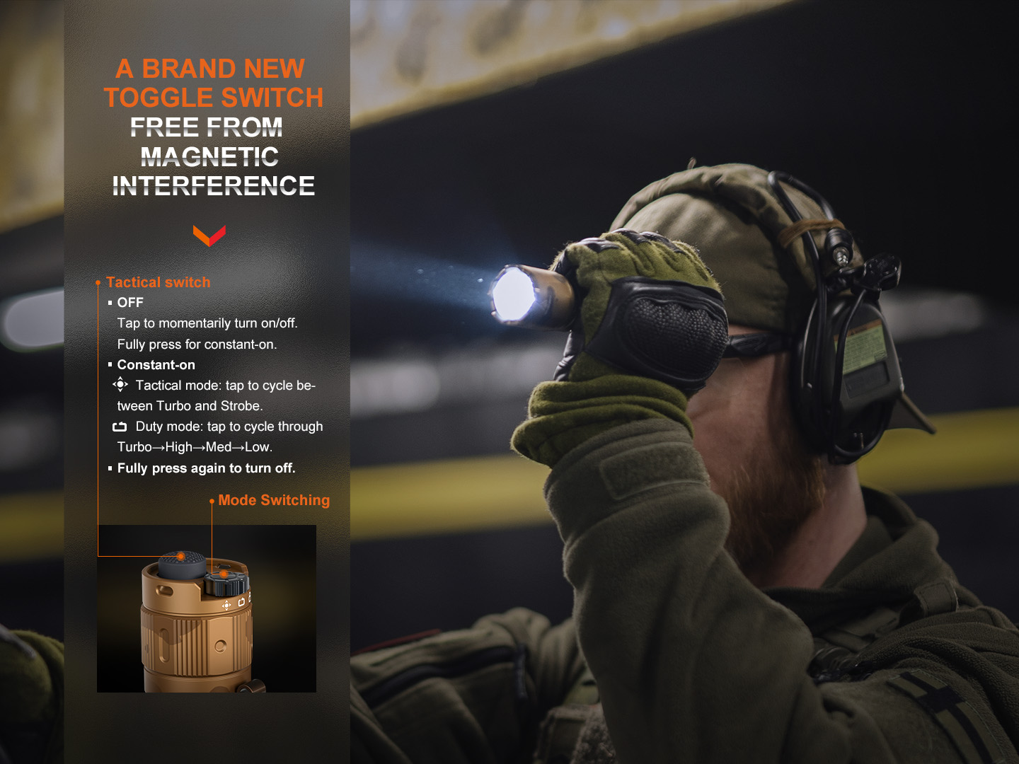 LANTERNA MODEL TK20R UE - DESERT CAMO - 1 | YEO